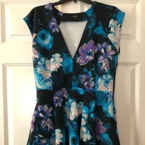 REDUCED! Guess Plus Size Fit & Flare Floral Dress